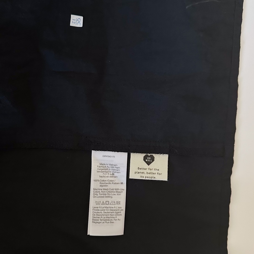 Madewell Poplin Tiered Midi Dress - Size 4 - Picture 8 of 12